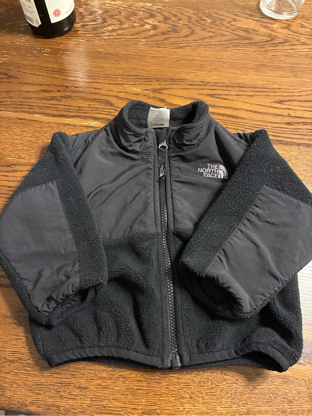 The North Face Kids Black Puffer-Fleece Jacket